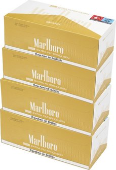 MARLBORO GOLD EXTRA 250 Zigtt.-H&uuml;lsen (4 Schachteln)