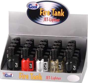 COOL Fire-Tank torch lighter, refillable