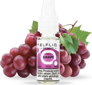 ELFBAR ELFLIQ Grape 20mg/ml Nic Salt 10ml