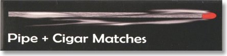 H&ouml;lzer Pipe+Cigar Matches  Inh.ca.11 H&ouml;lzer,ca.100 mm lang