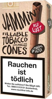 Jammin Tobacco Cones Red Lust 2er Pack