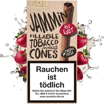Jammin Tobacco Cones Red Lust 2er Pack