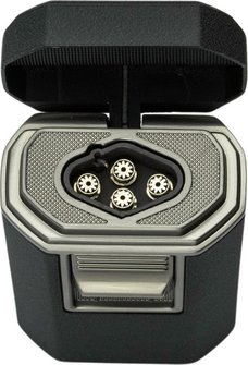 PASSATORE 4-Fl.Jet Zigarrenfzg Superior Crackle schwarz/gun