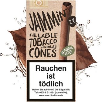 Jammin Tobacco Cones Classic 2er Pack