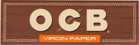 OCB Unbleached Zigtt.-Papier Virgin (je 50 Heftchen)