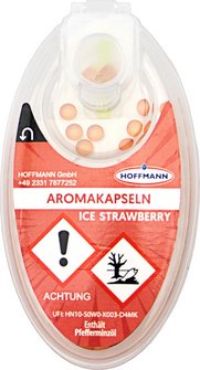 HOFFMANN Aromakapseln Ice Strawberry Inh. 100 Kapseln