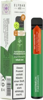 ELFBAR 600 Watermelon Pomegranate 20 mg/ml