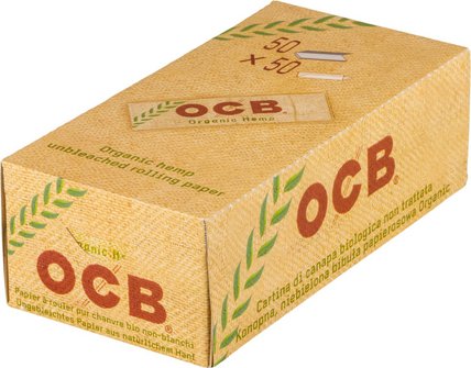 OCB Organic Zigtt.-Papier (je 50 Heftchen)