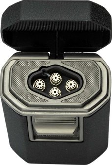 PASSATORE 4-Fl.Jet Zigarrenfzg. Superior Crackle schwarz/gun