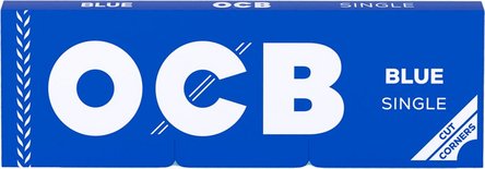 OCB BLAU 50 Zigtt.-Papier (je 25 Heftchen)