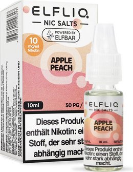 ELFBAR ELFLIQ Apple Peach 10mg/ml Nic Salt 10ml