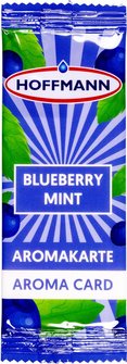 HOFFMANN  flavouring card "Blueberry Mint"