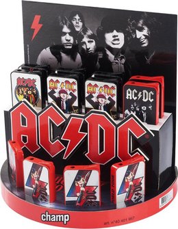 CHAMP AC/DC Mirror Feuerzeuge Piezo