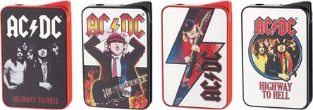 CHAMP AC/DC Mirror Feuerzeuge Piezo