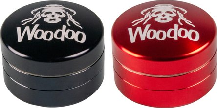 Woodoo Grinder alu magnetic 3-part, assorted,  Ø 56mm/H40mm