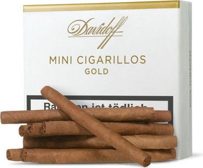 Davidoff Mini Cigarillos Gold 20 Stk. &agrave; &euro; 0,94