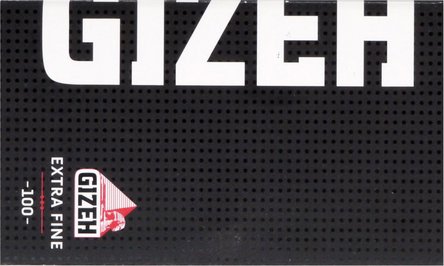 GIZEH BLACK Extra Fine wei&szlig; 100 Zigtt.-Papier/Magnet (je20)