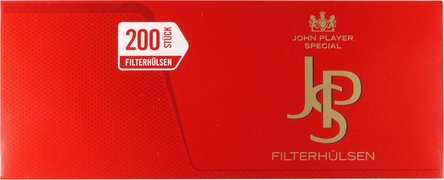 JPS RED "200" Zigtt.-Hülsen (5 Schachteln)