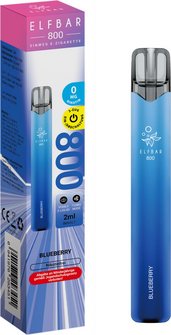 ELFBAR E-Shisha 800 Blueberry 0 mg/ml