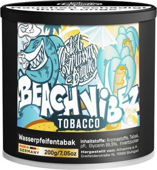 WP-Tabak 187 Tobacco Beach Vibez 200gr-Dose