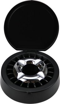 Atomic Sternascher mit Deckel schwarz mit Motiv Moin