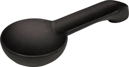 Zigarrenascher Aluminium schwarz matt 1er