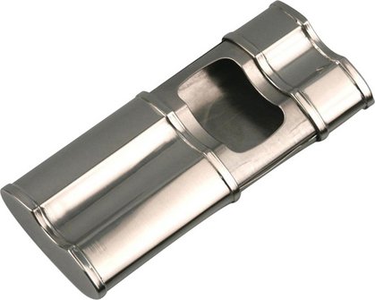 PASSATORE Schiebe-Ascher chrom 9 x 5,4 x 2,0cm