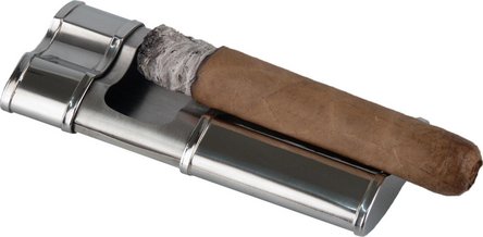 PASSATORE Schiebe-Ascher chrom 9 x 5,4 x 2,0cm