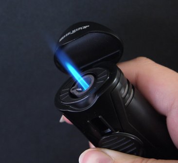 SILVER MATCH Turbo-Zigarren-Feuerzeug Debden mit