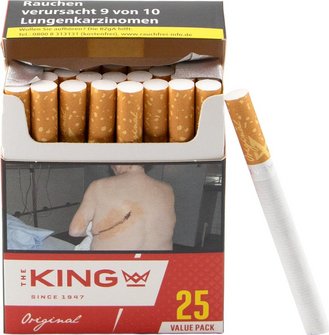 Zigarette King Red 84 mm, Value Pack, Inh. 8 Sch. &agrave; 25 Zig