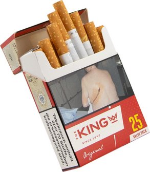 Zigarette King Red 84 mm, Value Pack, Inh. 8 Sch. &agrave; 25 Zig