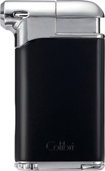 COLIBRI Pfeifenfeuerzeug Pacific II schwarz/chrom Pz