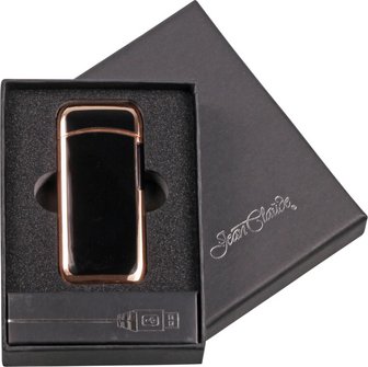 JEAN CLAUDE Anz&uuml;nd. Gamma schwarz/rosegold,X-Lichtbogenz&uuml;nd.