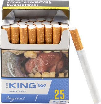 Zigarette King Blue 84mm, Value Pack, Inh. 8 Sch. &agrave; 25 Zig