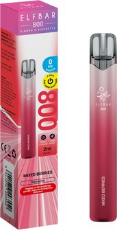 ELFBAR E-Shisha 800 Mixed Berries 0 mg/ml
