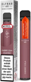 ELFBAR 600 Cherry Cola 20 mg/ml