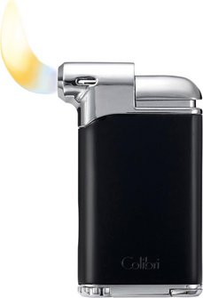 COLIBRI Pfeifenfeuerzeug Pacific II schwarz/gun Pz