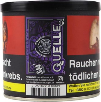 WP-Tabak 187 Tobacco Quelle 200gr-Dose