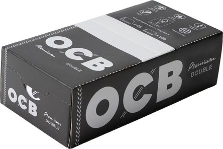 OCB PREMIUM kurz 100 Zigtt.-Papier (je 25 Heftchen)