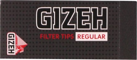 GIZEH Black Filter-Tips Regular cont. 35 leaves