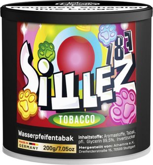WP-Tabak 187 Tobacco Siwlez 200gr-Dose