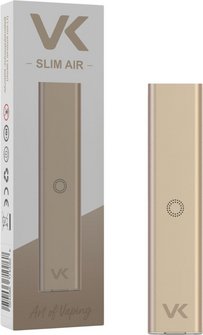 VK Slim Air Akku 500mAh Edelstahl gold