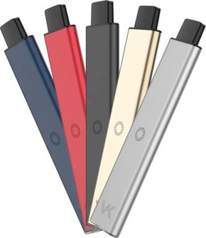 VK Slim Air Akku 500mAh Edelstahl gold