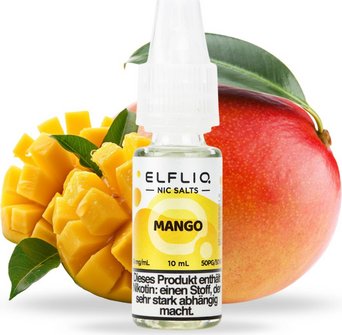 ELFBAR ELFLIQ Mango 10mg/ml Nic Salt 10ml