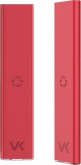 VK Slim Air Akku 500mAh Edelstahl rot