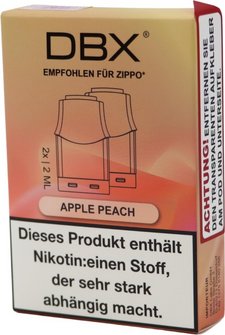 DBX Pod Apple Peach 20mg/ml 2er
