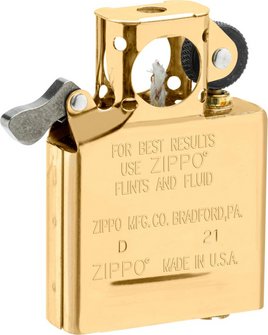 ZIPPO Pfeifeneinsatz Benzin messing poliert 60006446