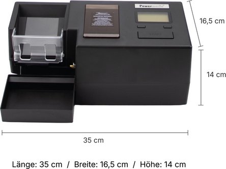 Powermatic V elektr.Zig.-Stopfger&auml;t m. automat. H&uuml;lsenzufuhr