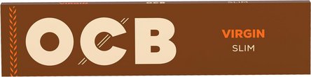 OCB Unbleached Virgin EXTRA LONG Slim (je 50 Hf)