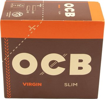 OCB Unbleached Virgin EXTRA LONG Slim (je 50 Hf)
